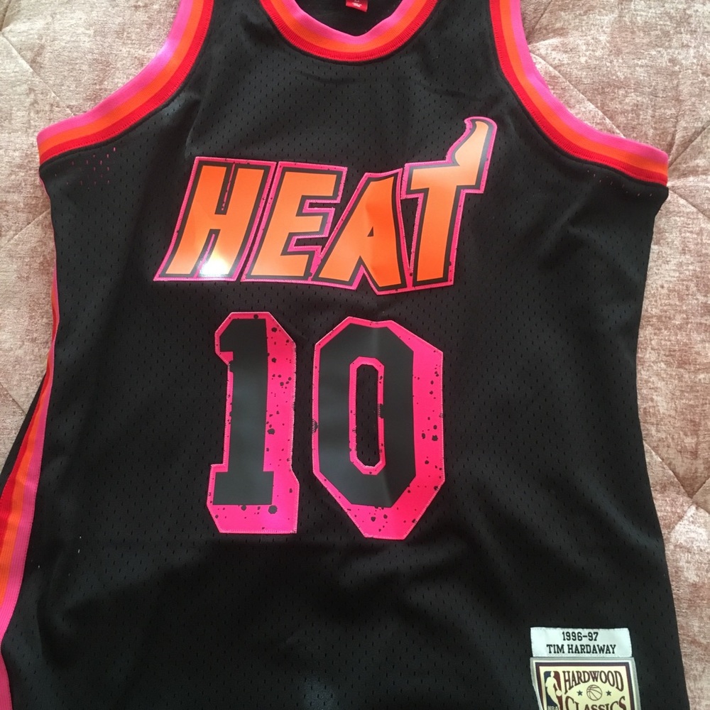 Mitchell & Ness Miami Heat Jersey